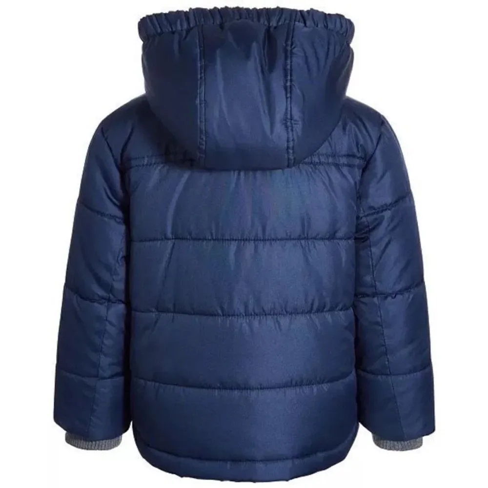 S ROTHSCHILD & CO NWT Baby Boys Puffer Jacket With Fleece Bib 18 month